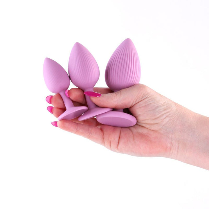 INYA Triple Ace Kit - Blush - Pink Butt Plugs - Set of 3 Sizes – Sex toys NZ by Naughtyhut. Discreet delivery nationwide.