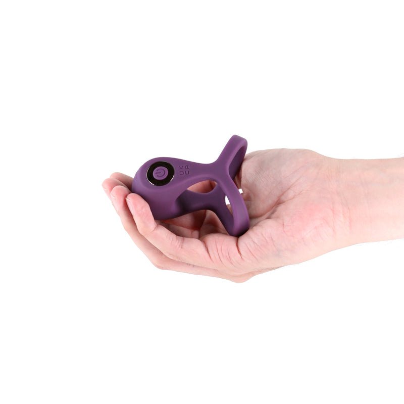 Buy INYA Valiant - Berry - Purple USB Rechargeable Vibrating Cock Ring – Naughtyhut NZ sex toys online. Discreet delivery & top brands.