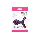 Buy INYA Valiant - Berry - Purple USB Rechargeable Vibrating Cock Ring – Naughtyhut NZ sex toys online. Discreet delivery & top brands.