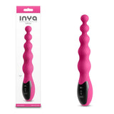 Buy INYA Virtua - Pink - Pink 23.9 cm USB Rechargeable Beaded Vibrator – Naughtyhut NZ sex toys online. Discreet delivery & top brands.