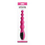 Buy INYA Virtua - Pink - Pink 23.9 cm USB Rechargeable Beaded Vibrator – Naughtyhut NZ sex toys online. Discreet delivery & top brands.