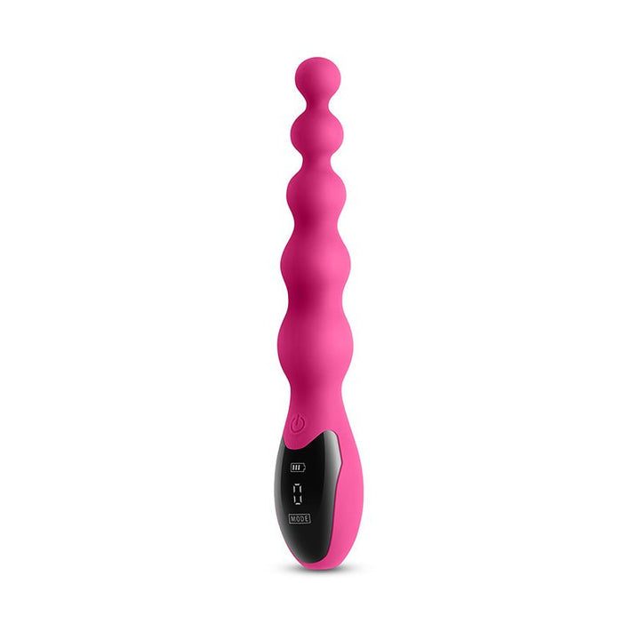 INYA Virtua - Pink - Pink 23.9 cm USB Rechargeable Beaded Vibrator – Sex toys NZ by Naughtyhut. Discreet delivery nationwide.