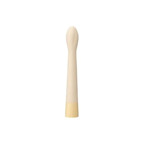 Iroha Koharu in Hina, slim ivory wand with rounded tip, upright