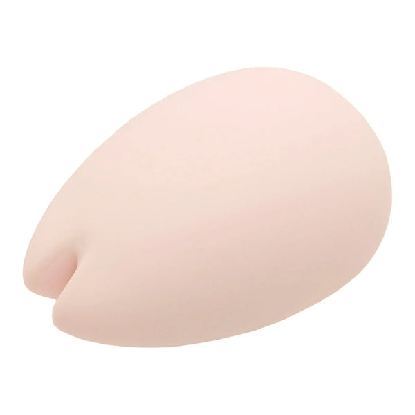 Iroha Sakura Pink, soft petal-cleft pebble vibrator