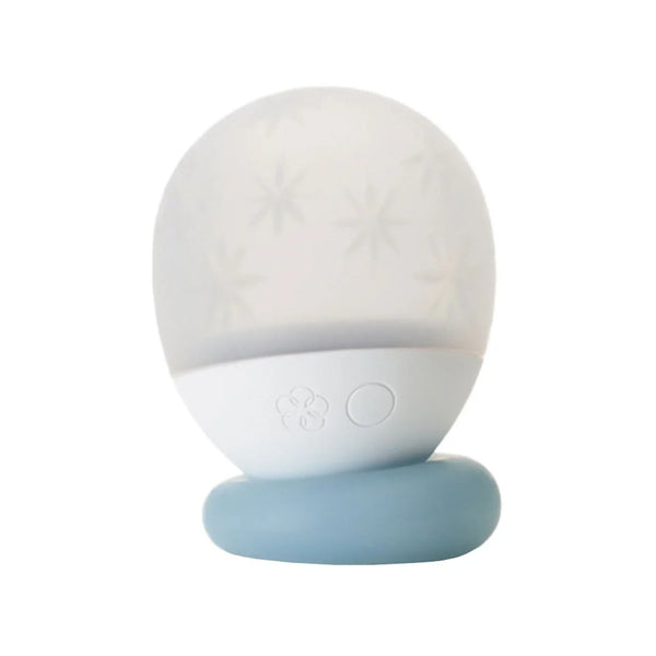 Iroha Ukidama Hoshi bath light, glowing star-patterned ball on its stand