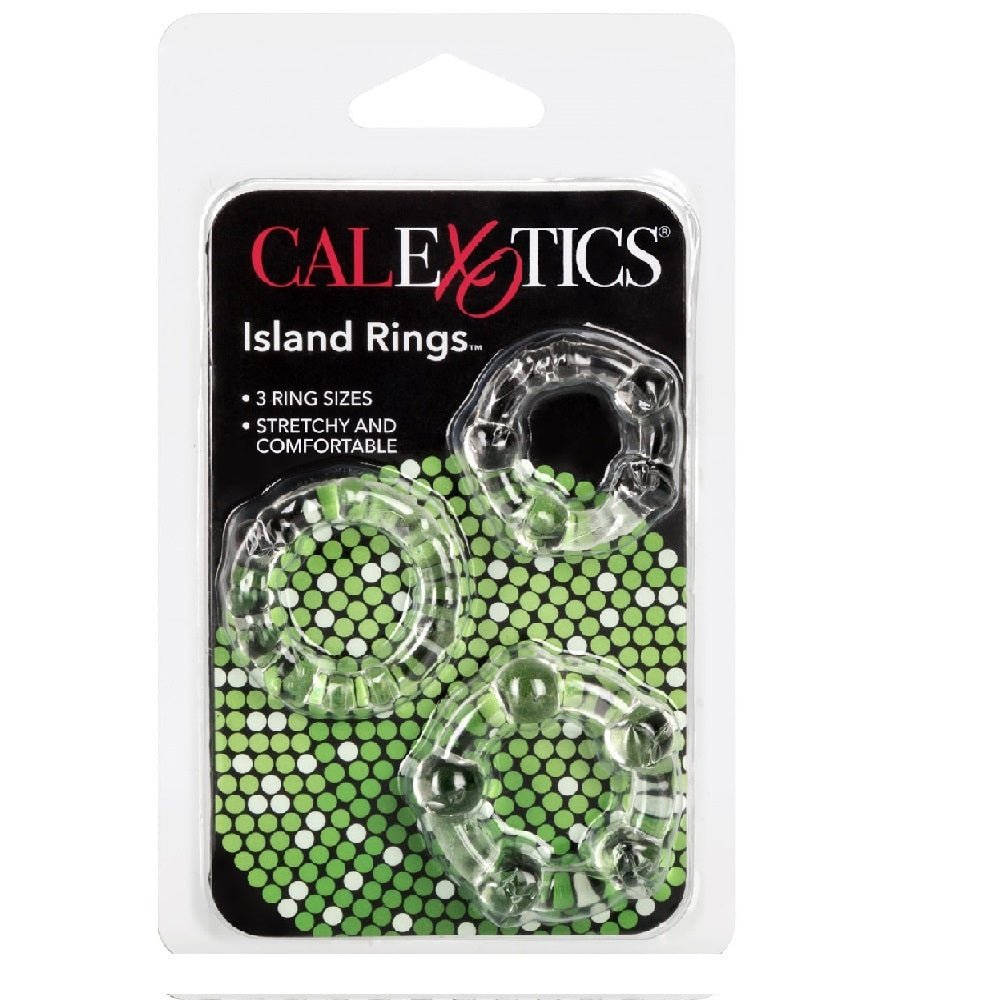 Island Rings Clear – Sex toys NZ by Naughtyhut. Discreet delivery nationwide.