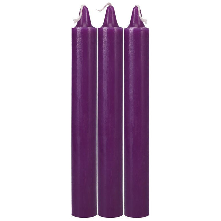 Japanese Drip Candles - Purple - Purple 3 - Pack – Sex toys NZ by Naughtyhut. Discreet delivery nationwide.