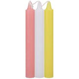 Buy Japanese Drip Candles - Light - Light Coloured 3 Pack – Naughtyhut NZ sex toys online. Discreet delivery & top brands.