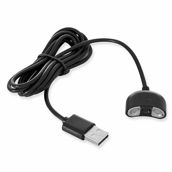 Je Joue magnetic USB charging cable, coiled, black