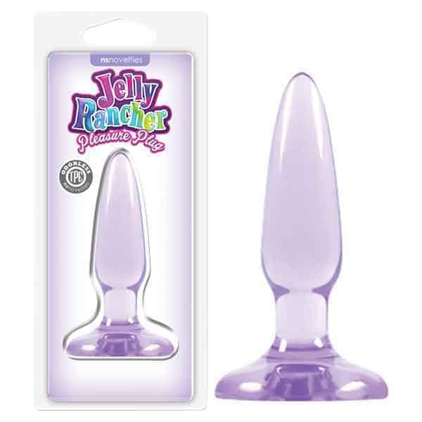 Jelly Rancher Pleasure Plug - Purple 8.1 cm (3.2'') Mini Butt Plug – Sex toys NZ by Naughtyhut. Discreet delivery nationwide.