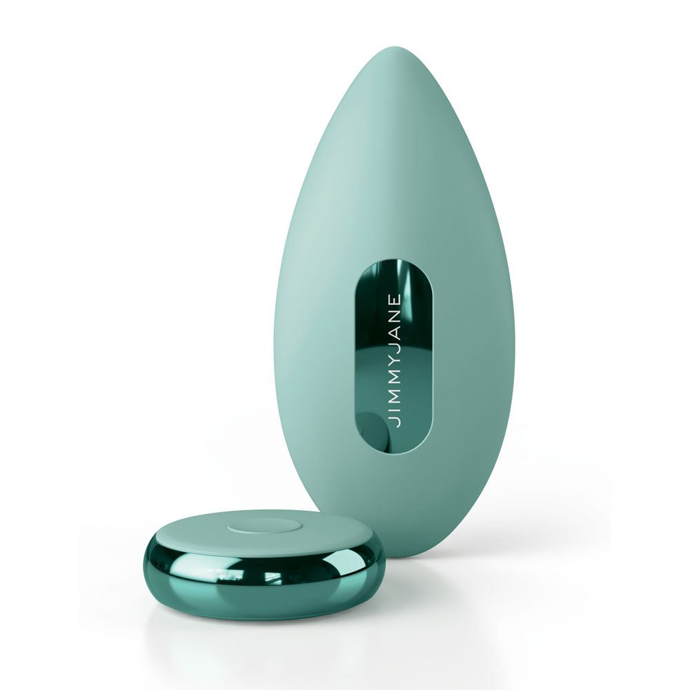 JimmyJane Ascend 3 - Teal 9 cm USB Rechargeable Stimulator with Wireless Remote – Sex toys NZ by Naughtyhut. Discreet delivery nationwide.