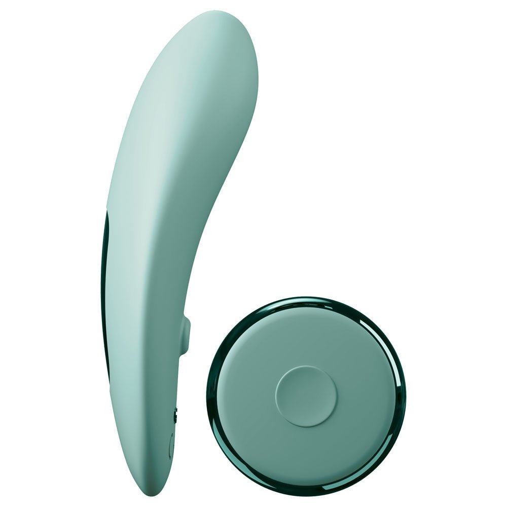 JimmyJane Ascend 3 - Teal 9 cm USB Rechargeable Stimulator with Wireless Remote – Sex toys NZ by Naughtyhut. Discreet delivery nationwide.