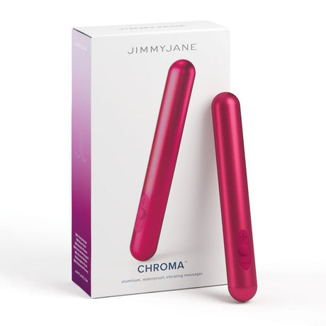 Buy JimmyJane Chroma - Pink - Pink 14 cm USB Rechargeable Bullet – Naughtyhut NZ sex toys online. Discreet delivery & top brands.