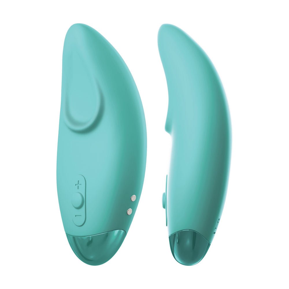 JimmyJane Form 3 PRO - Teal - Teal 10.2 cm USB Rechargeable Handheld Stimulator – Sex toys NZ by Naughtyhut. Discreet delivery nationwide.