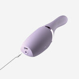 Buy JimmyJane Hello Bang - Purple 27 cm USB Rechargeable Warming & Thrusting Vibrator – Naughtyhut NZ sex toys online. Discreet delivery & top brands.