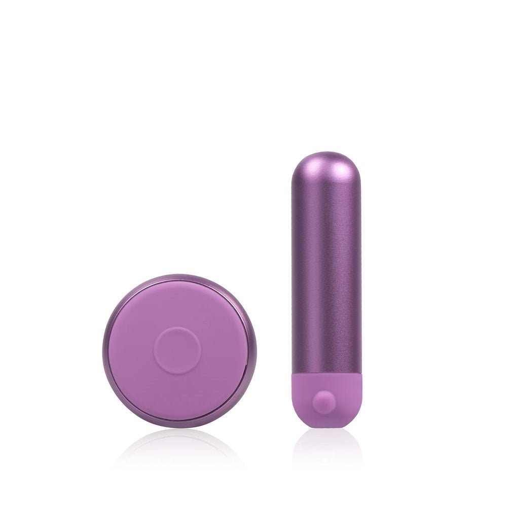 JimmyJane Mini Chroma - Purple - Purple 7.8 cm USB Rechargeable Bullet with Wireless Remote – Sex toys NZ by Naughtyhut. Discreet delivery nationwide.