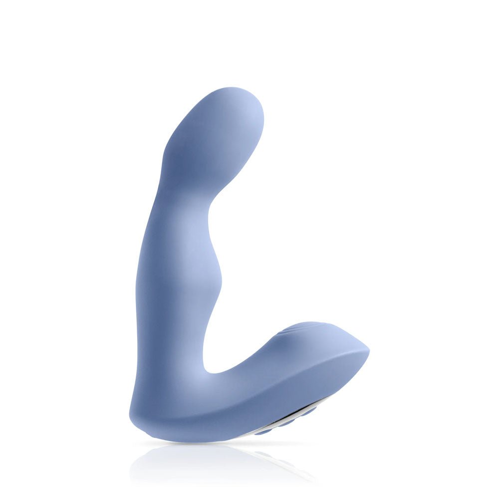 JimmyJane Pulsus P - Spot - Blue USB Rechargeable Prostate Massager with Remote – Sex toys NZ by Naughtyhut. Discreet delivery nationwide.