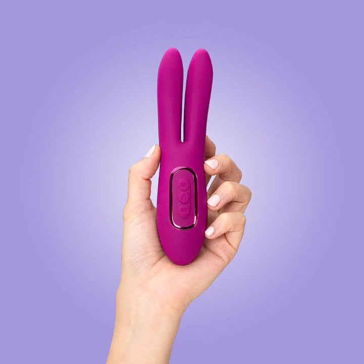 JimmyJane Solis Ascend 2 PRO - Purple 16 cm USB Rechargeable Dual Tip Stimulator – Sex toys NZ by Naughtyhut. Discreet delivery nationwide.