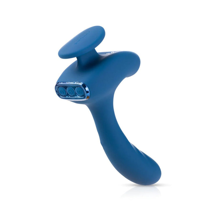 JimmyJane Solis Kyrios - Blue USB Rechargeable Prostate Massager with Remote – Sex toys NZ by Naughtyhut. Discreet delivery nationwide.