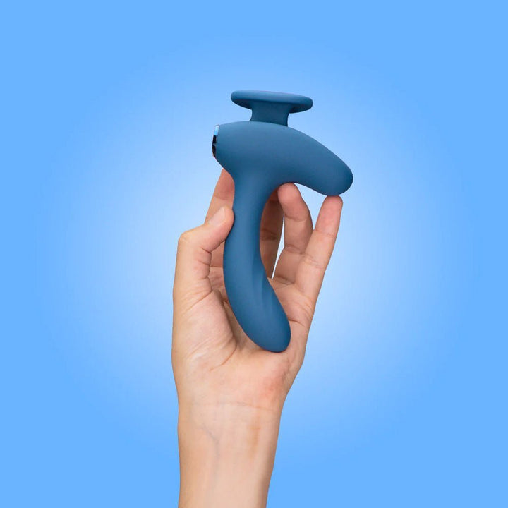 JimmyJane Solis Kyrios - Blue USB Rechargeable Prostate Massager with Remote – Sex toys NZ by Naughtyhut. Discreet delivery nationwide.