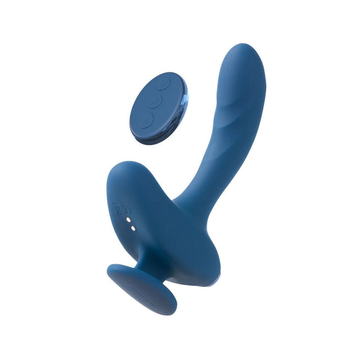JimmyJane Solis Kyrios - Blue USB Rechargeable Prostate Massager with Remote – Sex toys NZ by Naughtyhut. Discreet delivery nationwide.