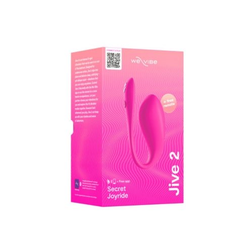 Jive 2 by We - Vibe Electric Pink – Sex toys NZ by Naughtyhut. Discreet delivery nationwide.