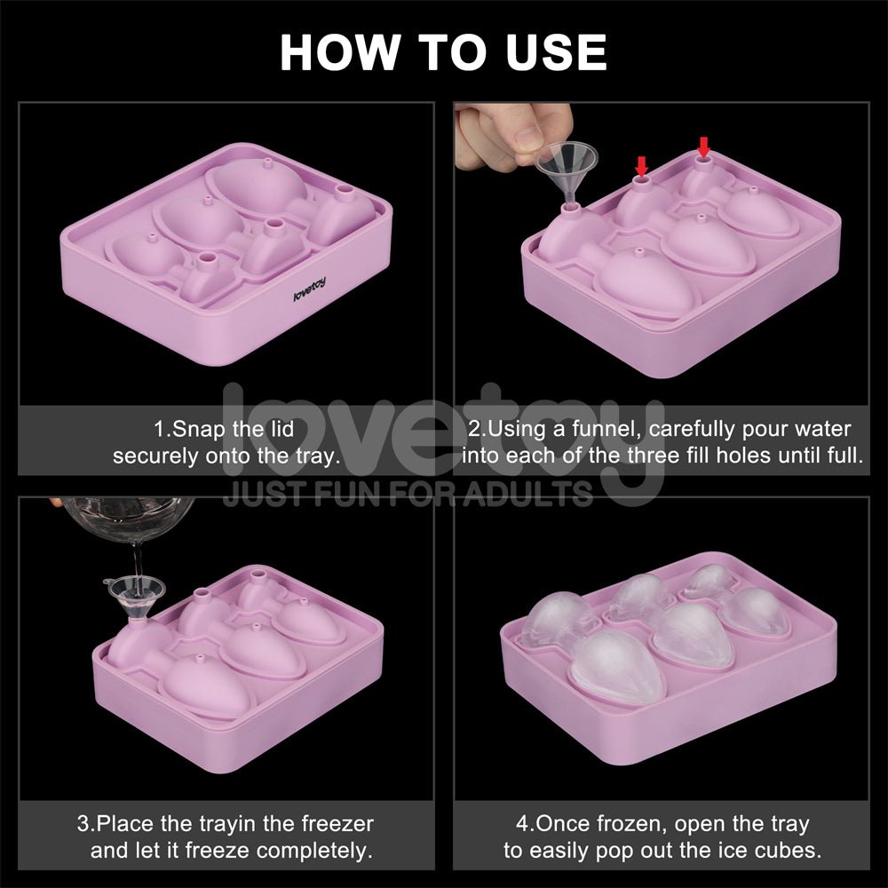 Jokes & Parties Butt Plug Silicone Ice Tray - Novelty Ice Tray – Sex toys NZ by Naughtyhut. Discreet delivery nationwide.