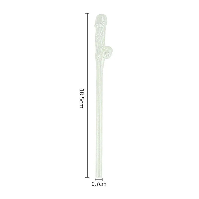Willy straw measurements: 18.5 cm long and 0.7 cm across the tube