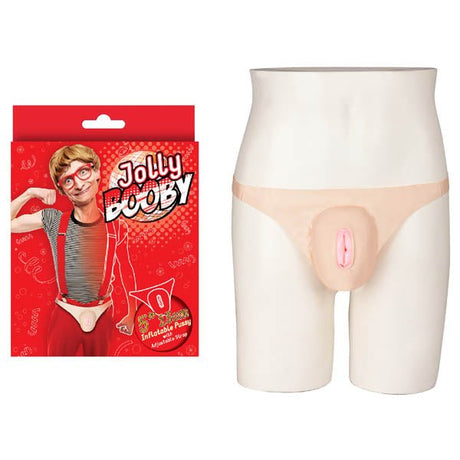 Buy Jolly Booby - Inflatable Pussy - Inflatable Pussy with Adjustable Straps – Naughtyhut NZ sex toys online. Discreet delivery & top brands.