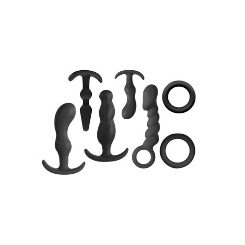 Jovial 7 Pce Set - Black – Sex toys NZ by Naughtyhut. Discreet delivery nationwide.