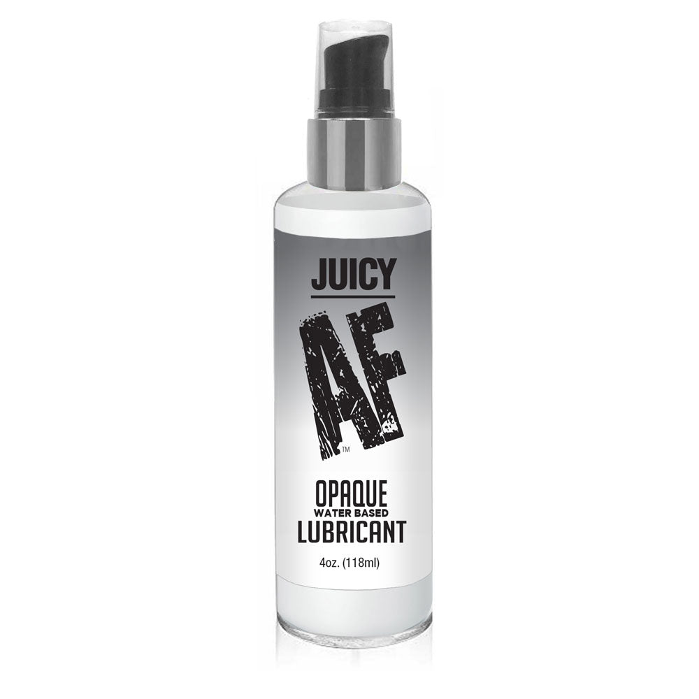 Juciy AF - Waterbased Opaque Lube - 118 ml - Waterbased Cum Lube - 118 ml – Sex toys NZ by Naughtyhut. Discreet delivery nationwide.