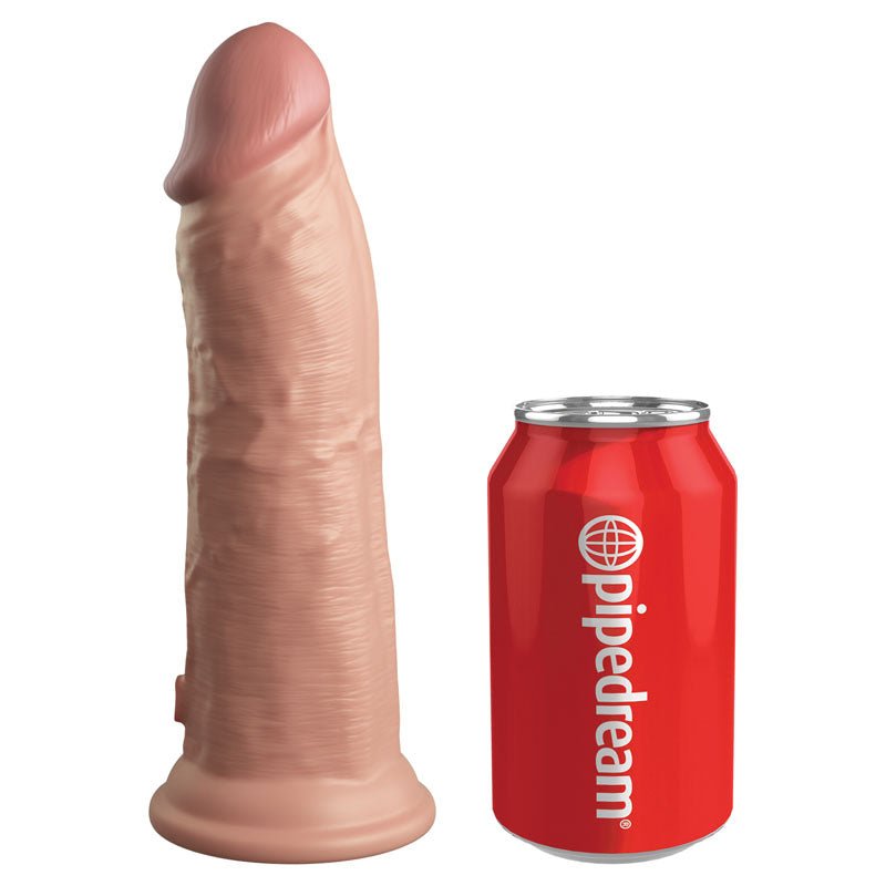 King Cock Elite 8'' Dual Density Cock - Flesh - Flesh 20.3 cm Dong – Sex toys NZ by Naughtyhut. Discreet delivery nationwide.