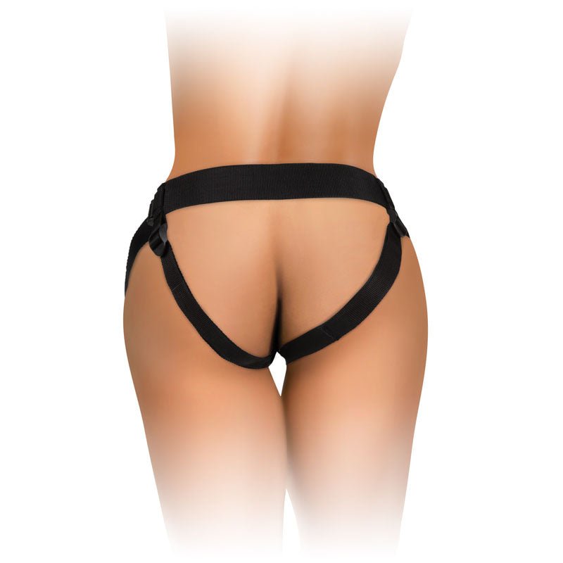 King Cock Elite Comfy Silicone Body Dock Kit - Body Dock Strap - On Harness with Tan 17.8 cm Dong – Sex toys NZ by Naughtyhut. Discreet delivery nationwide.