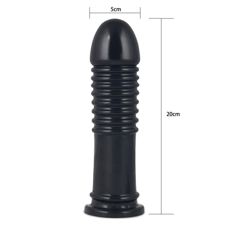 Anal Bumper measurements: 20 cm tall and 5 cm across the domed head