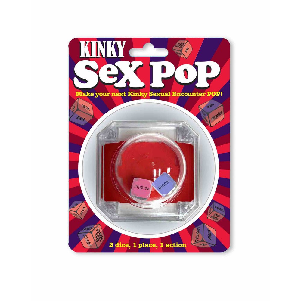 Buy Kinky Sex Pop - Popping Dice Game – Naughtyhut NZ sex toys online. Discreet delivery & top brands.