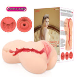 Buy Kokos Adel Onahole 001 - Flesh Dual Layer Vagina Stroker – Naughtyhut NZ sex toys online. Discreet delivery & top brands.