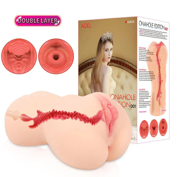 Kokos Adel Onahole 001 - Flesh Dual Layer Vagina Stroker – Sex toys NZ by Naughtyhut. Discreet delivery nationwide.