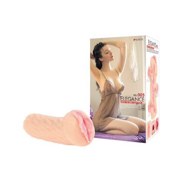 Buy Kokos Elegance 005 - Dual Layer Vagina Stroker – Naughtyhut NZ sex toys online. Discreet delivery & top brands.