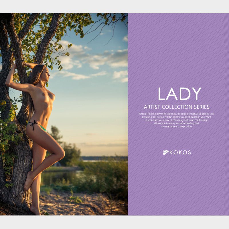 Kokos Three Sisters - Lady - Flesh Vagina Stroker – Sex toys NZ by Naughtyhut. Discreet delivery nationwide.