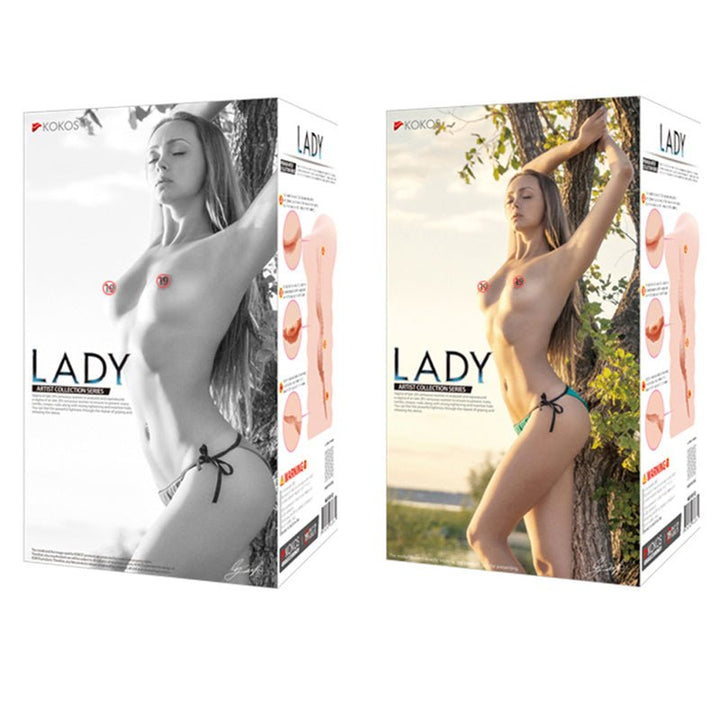 Kokos Three Sisters - Lady - Flesh Vagina Stroker – Sex toys NZ by Naughtyhut. Discreet delivery nationwide.