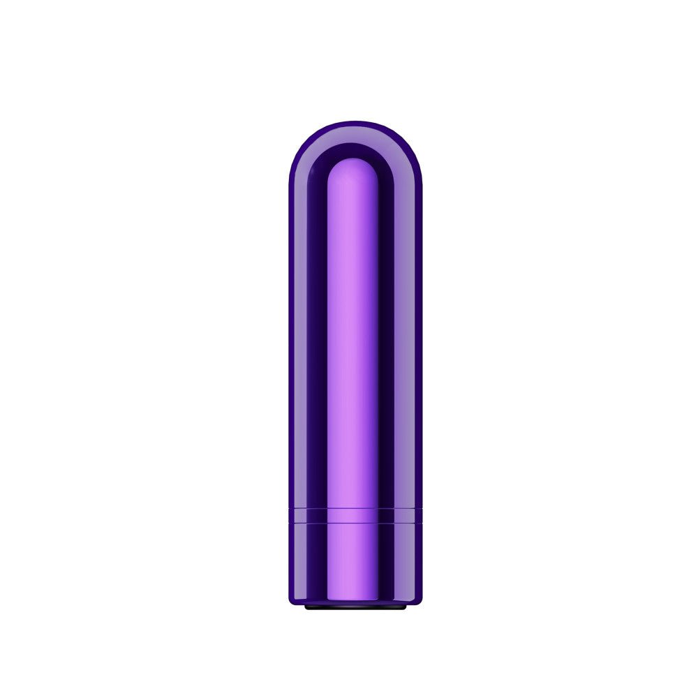 Buy Kool Vibes - Rechargeable Mini Bullet - Grape - Purple 6.4 cm USB Rechargeable Bullet – Naughtyhut NZ sex toys online. Discreet delivery & top brands.