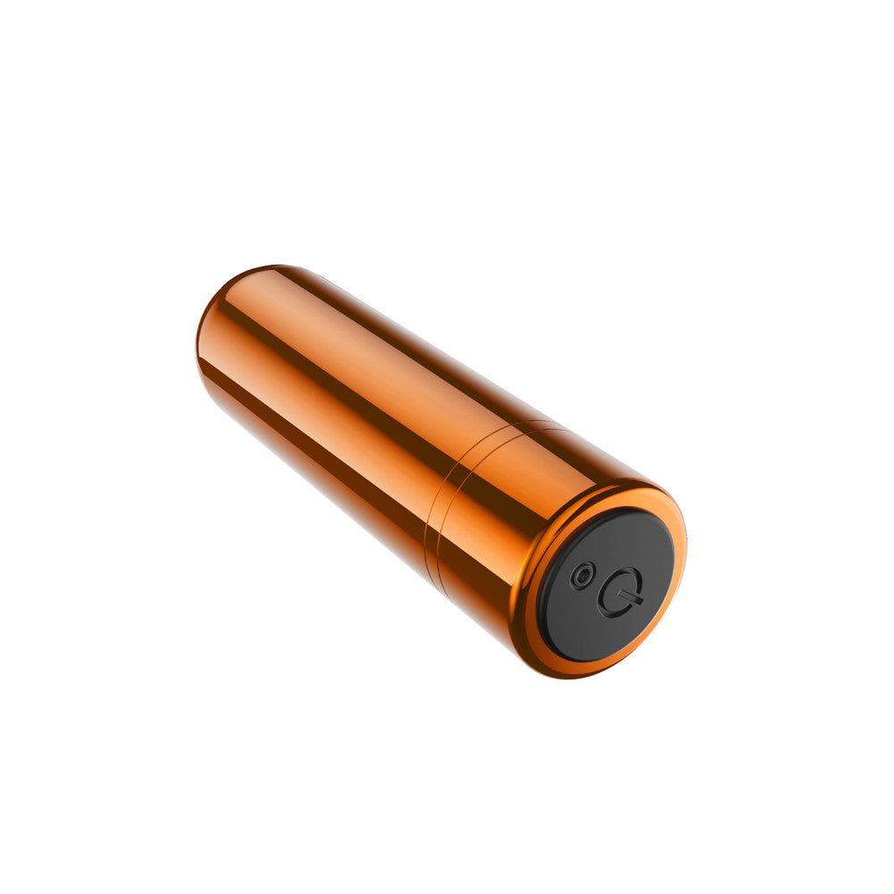 Buy Kool Vibes - Rechargeable Mini Bullet - Tangerine - Orange 6.4 cm USB Rechargeable Bullet – Naughtyhut NZ sex toys online. Discreet delivery & top brands.