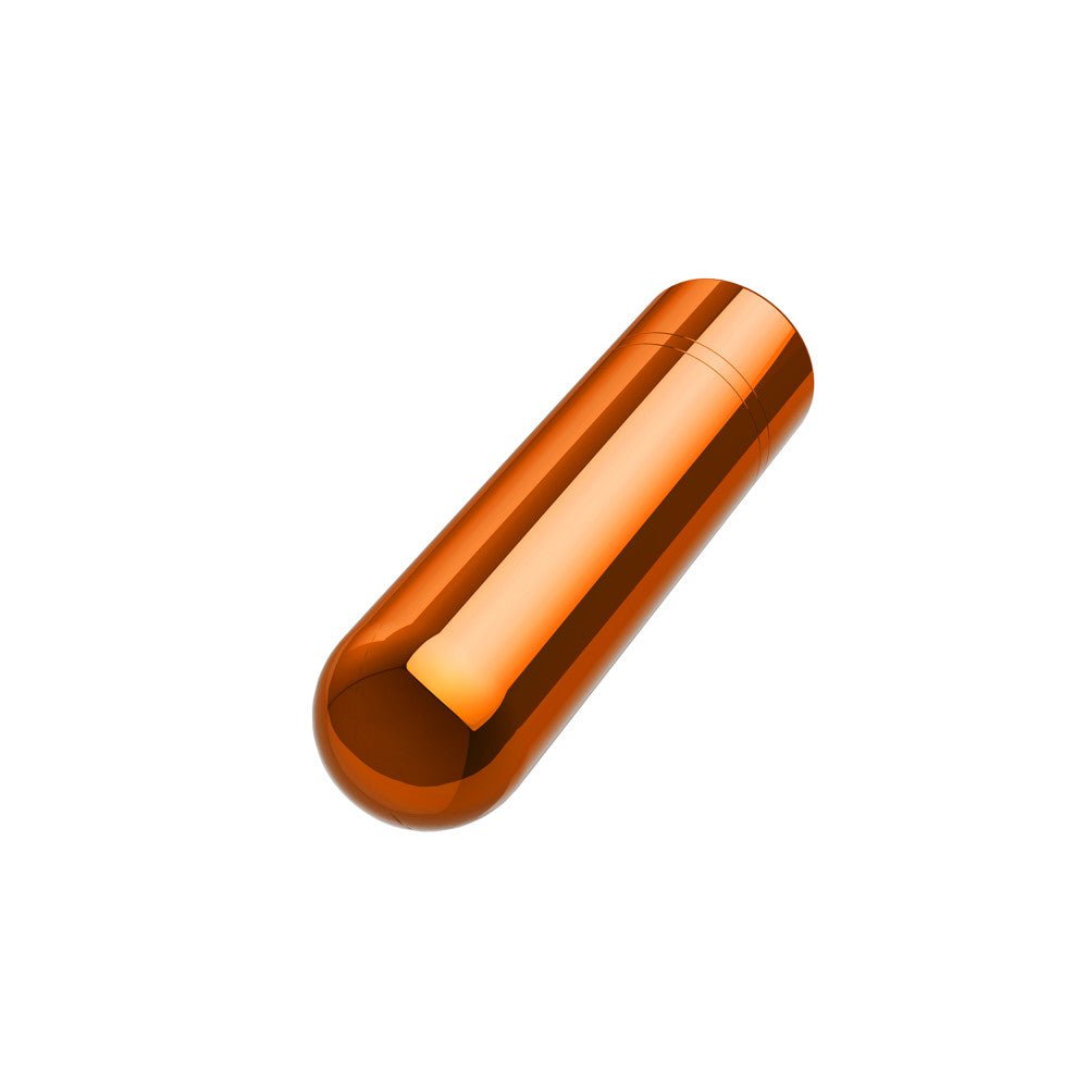 Kool Vibes - Rechargeable Mini Bullet - Tangerine - Orange 6.4 cm USB Rechargeable Bullet – Sex toys NZ by Naughtyhut. Discreet delivery nationwide.