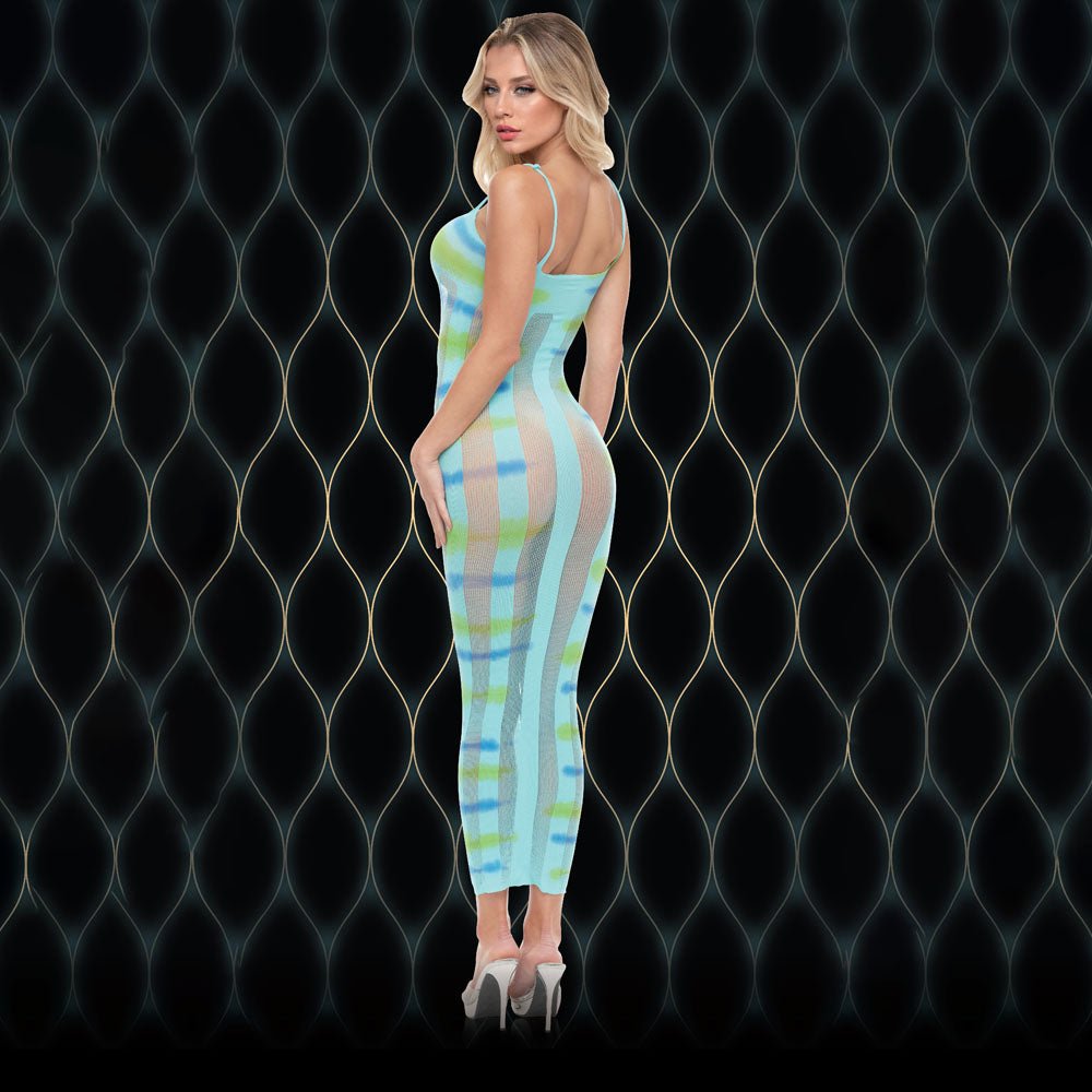 LAPDANCE Blue Horizon Maxi Dress - Blue - One Size – Sex toys NZ by Naughtyhut. Discreet delivery nationwide.