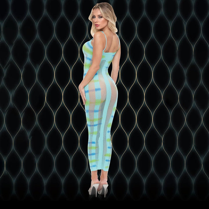 LAPDANCE Blue Horizon Maxi Dress - Blue - One Size – Sex toys NZ by Naughtyhut. Discreet delivery nationwide.