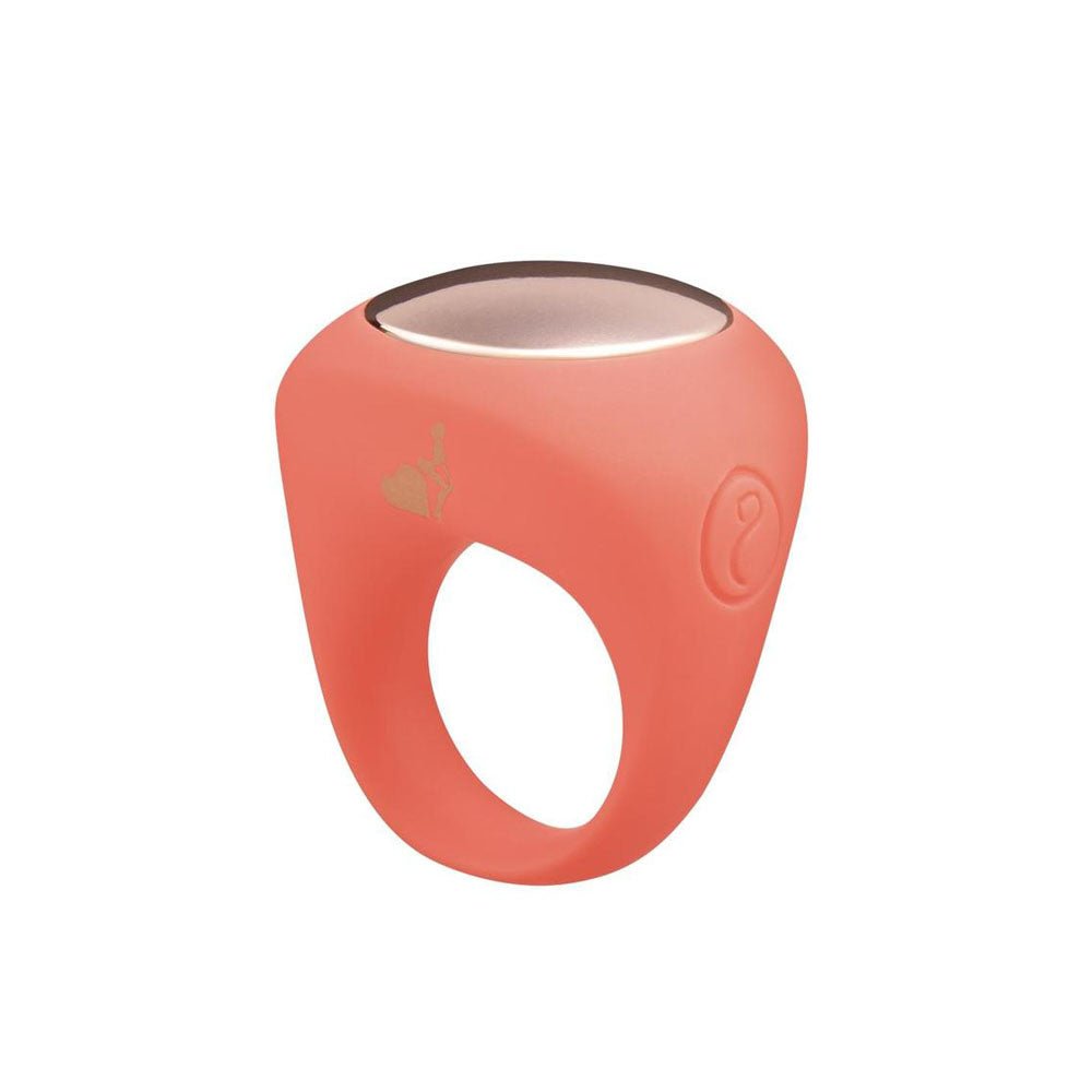 Buy LAPDANCE Ring Vibe Wearable Ring Vibrator - Pink USB Rechargeable Ring Vibrator – Naughtyhut NZ sex toys online. Discreet delivery & top brands.