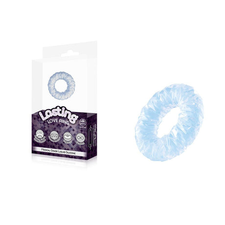 Buy Lasting Love Ring - Clear - Clear Cock Ring – Naughtyhut NZ sex toys online. Discreet delivery & top brands.