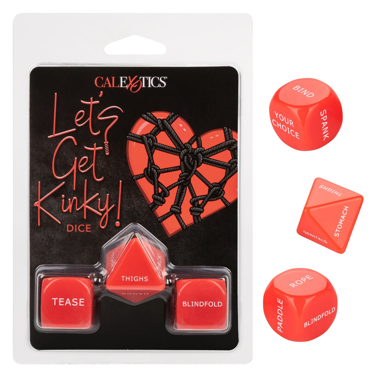 Buy Let's Get Kinky Dice – Naughtyhut NZ sex toys online. Discreet delivery & top brands.