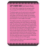 Buy Let's Have Sex - Naughty Card Game – Naughtyhut NZ sex toys online. Discreet delivery & top brands.