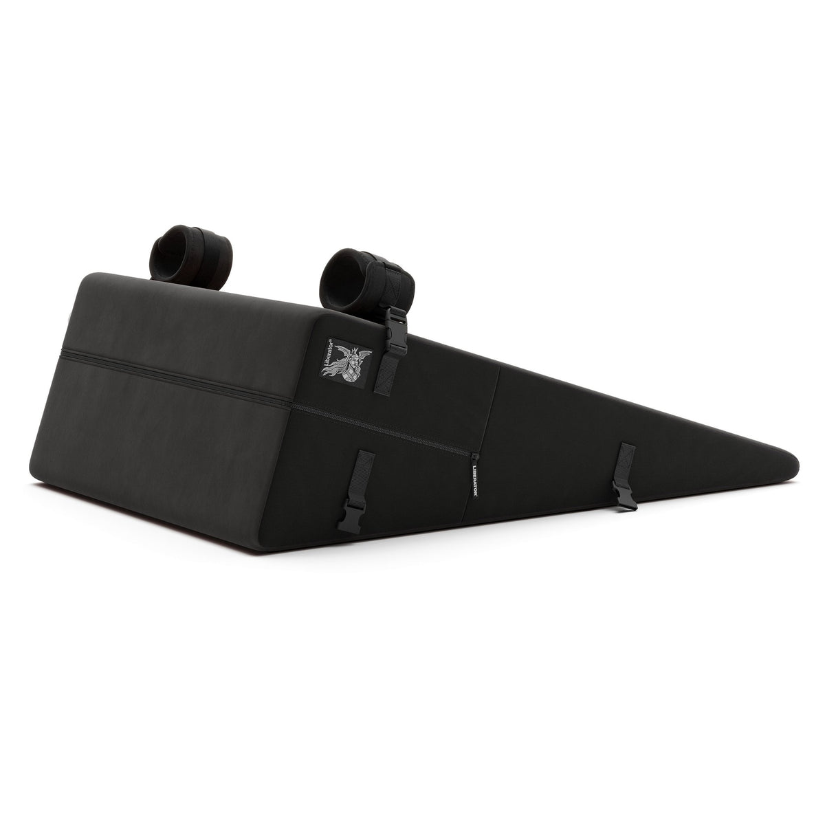 Black Label Ramp from the tall end, showing the side logo and cuff straps